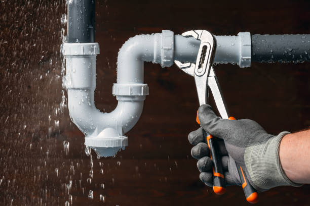 Professional Leak Detection technician working in Freelandville, IN